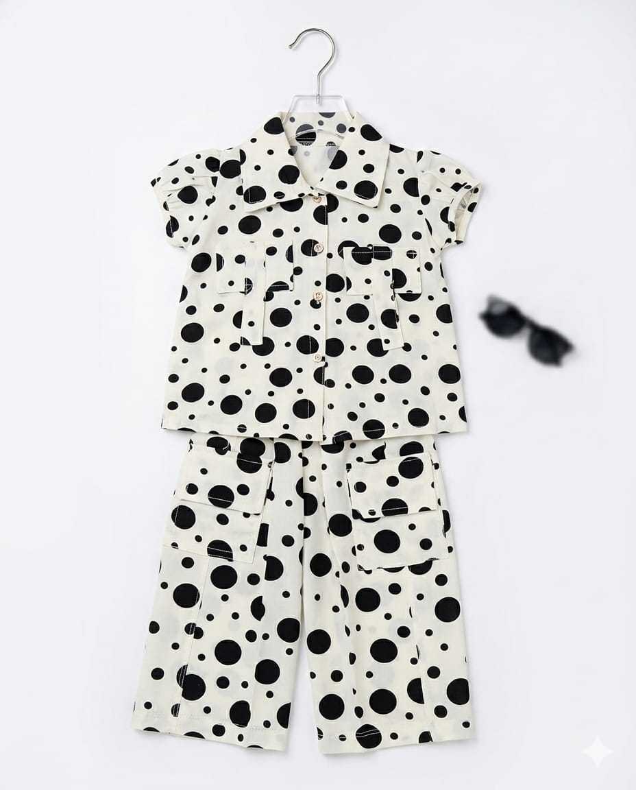 Girls Polca Dot Dress – Premium Quality Summer Stuff Soft & Comfortable | 1 – 5 Years