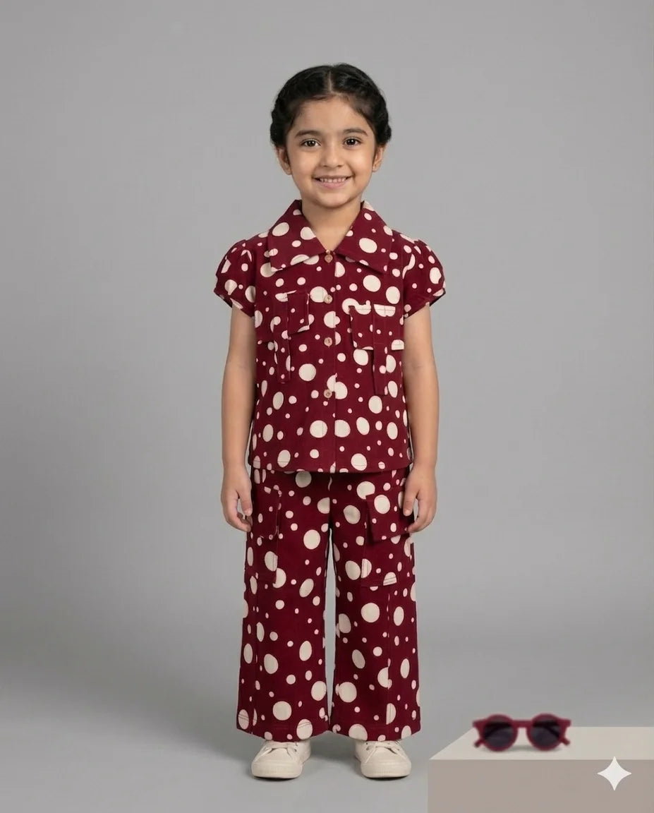 Girls Polca Dot Dress – Premium Quality Summer Stuff Soft & Comfortable | 1 – 5 Years
