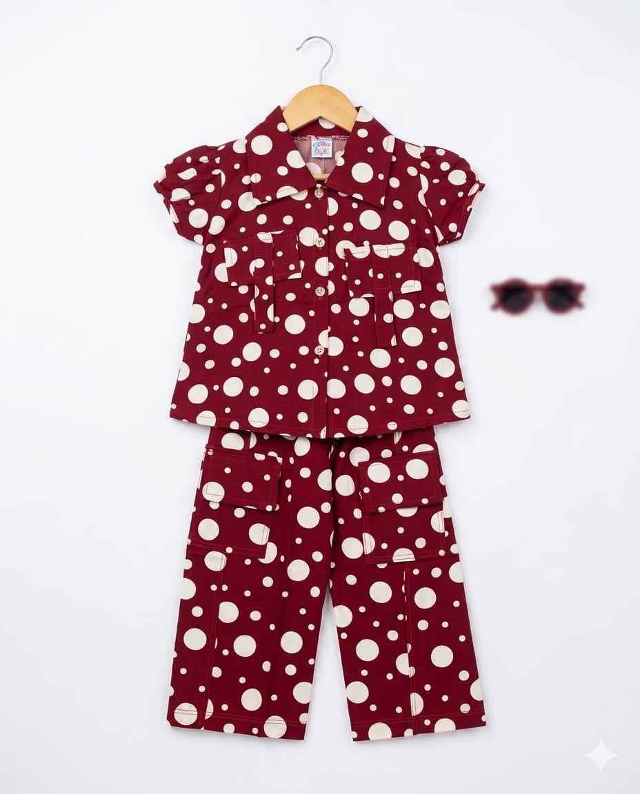 Girls Polca Dot Dress – Premium Quality Summer Stuff Soft & Comfortable | 1 – 5 Years
