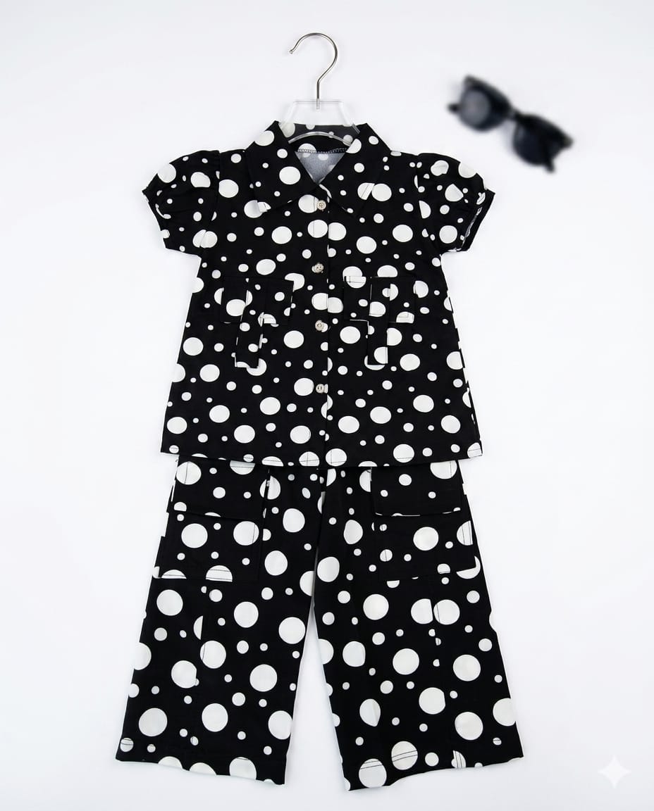 Girls Polca Dot Dress – Premium Quality Summer Stuff Soft & Comfortable | 1 – 5 Years