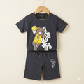 Kids Bear T Shirt With Shorts – Premium Quality Summer Stuff Soft & Comfortable | 1–10 Years