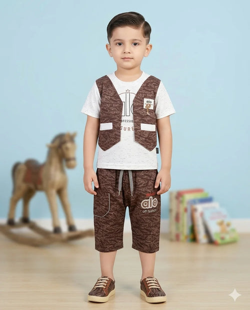 3 Piece Suit – Premium Quality | Soft & Comfortable | 6 Months– 2 Years