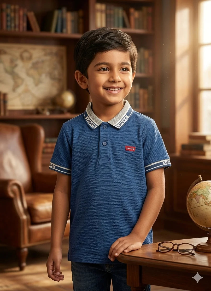 Kids Levis T-Shirt – Premium Quality | Soft & Comfortable | 2–8 Years