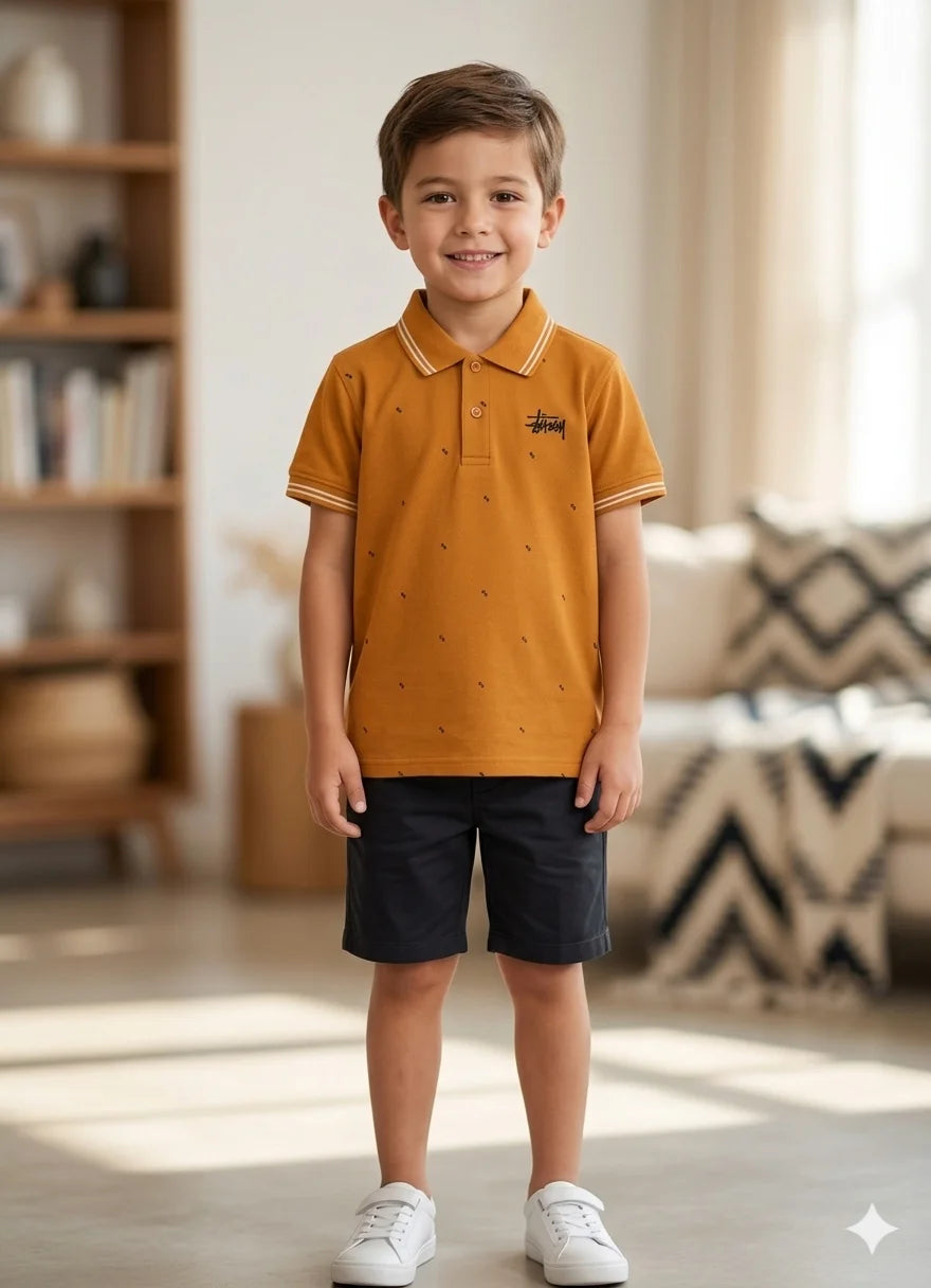 Kids Polo T-Shirt – Premium Quality | Soft & Comfortable | 2–8 Years