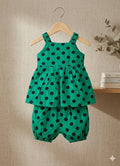 Sleeveless Two-Piece With Nicker Summer Set With Head Band  – Soft & Comfortable | 6 Months - 2 Years
