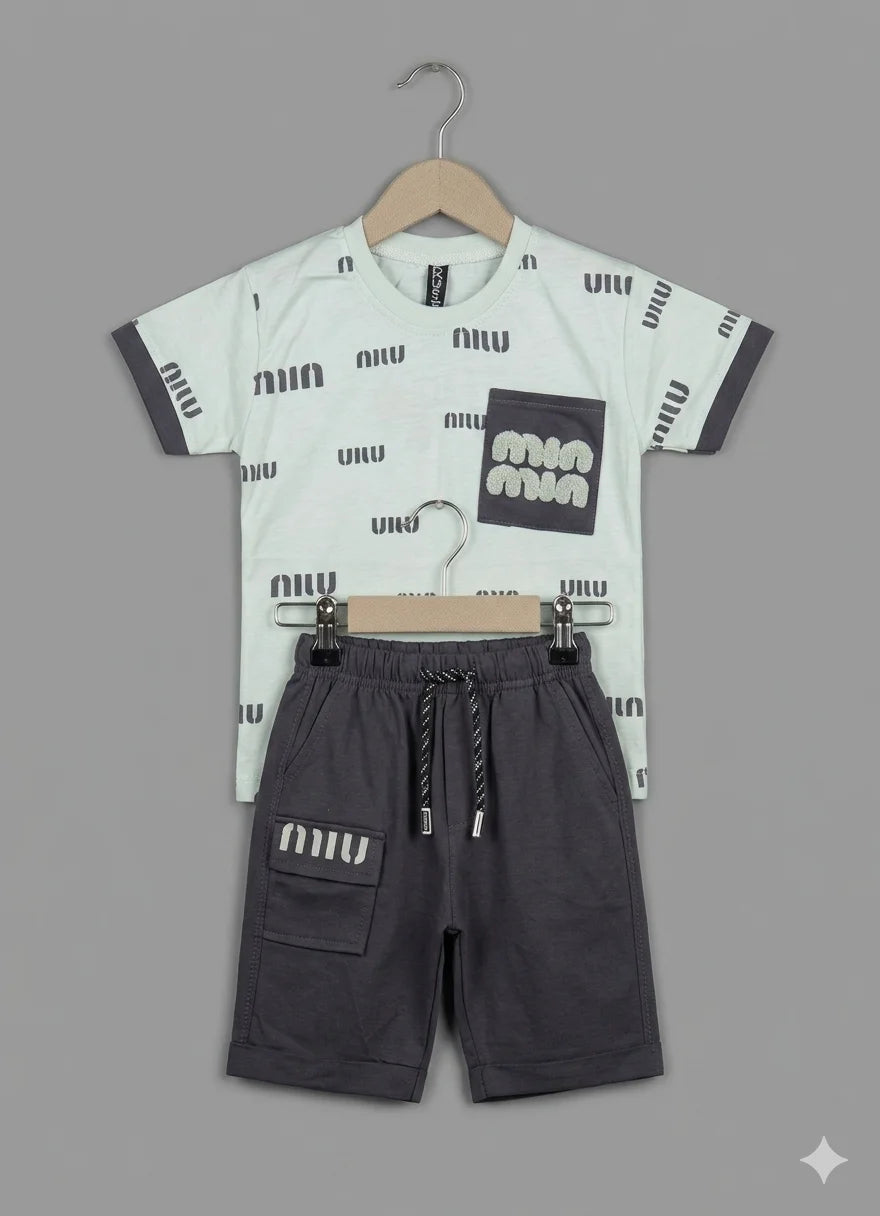 Min T Shirt With Shorts – Summer Stuff Soft & Comfortable | 1–3 Years