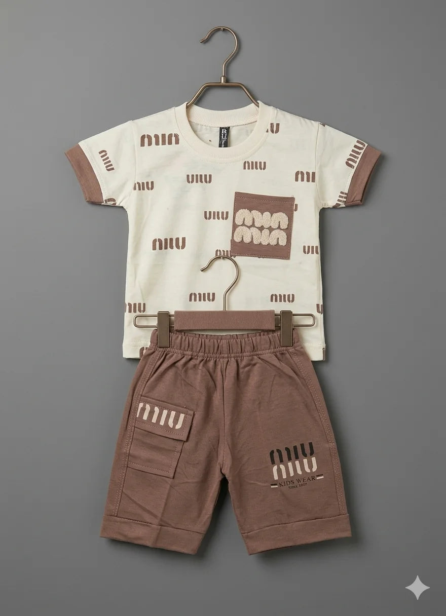 Min T Shirt With Shorts – Summer Stuff Soft & Comfortable | 1–3 Years