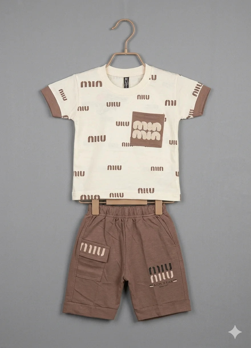 Min T Shirt With Shorts – Summer Stuff Soft & Comfortable | 1–3 Years