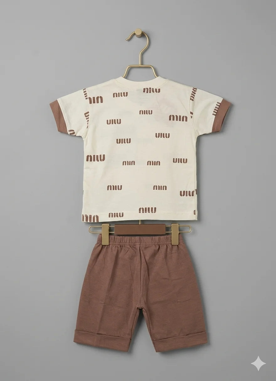 Min T Shirt With Shorts – Summer Stuff Soft & Comfortable | 1–3 Years