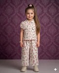 Floral Print Cargo Style Coord Set – Summer Stuff Soft & Comfortable | 1–3 Years
