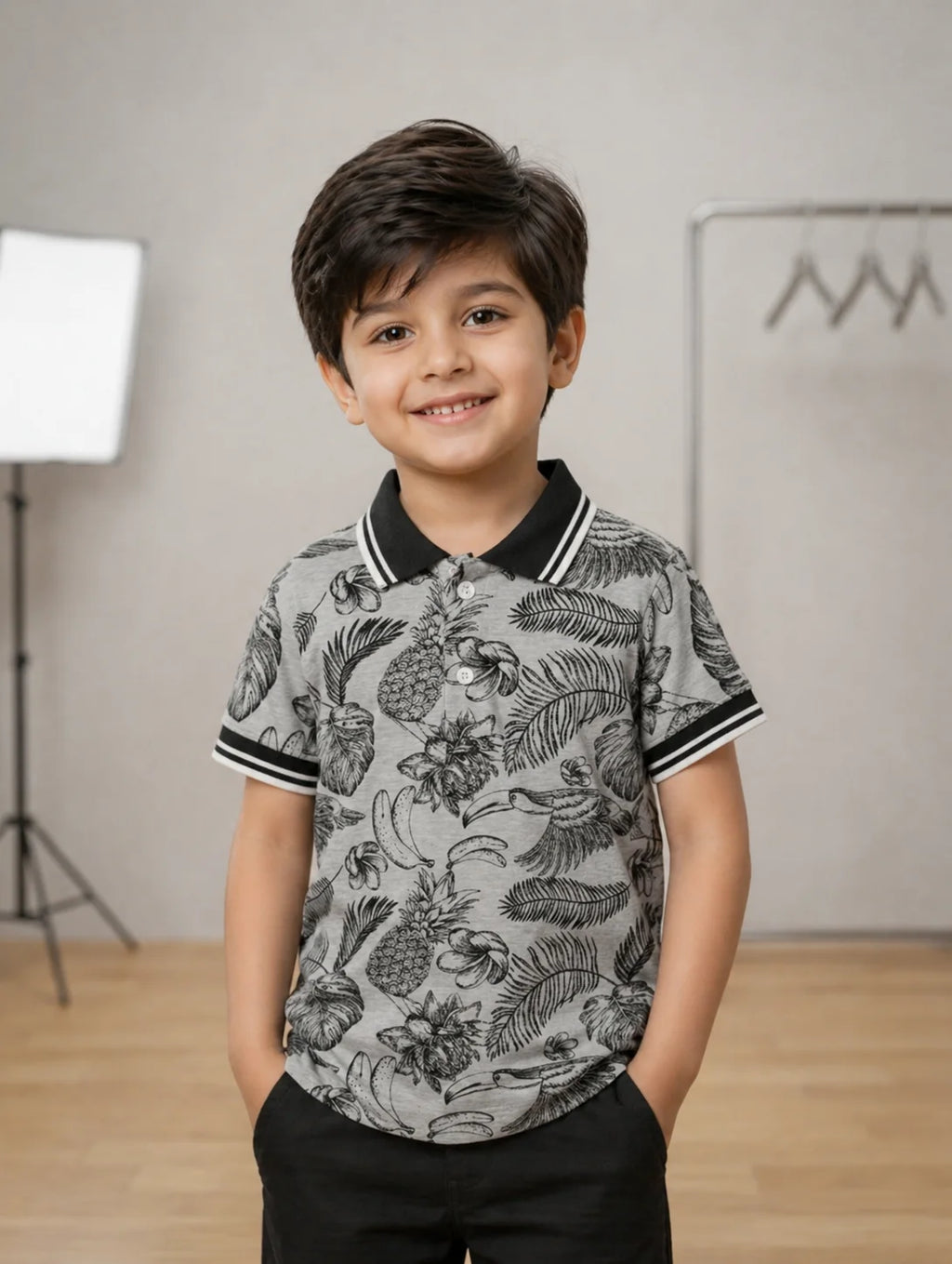 Kids Polo T Shirt With Shorts – Premium Quality Summer Stuff Soft & Comfortable | 1–10 Years