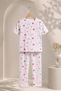 Comfortable Girls' Casual Pajama Set – Soft & Comfortable | 1–10 Years