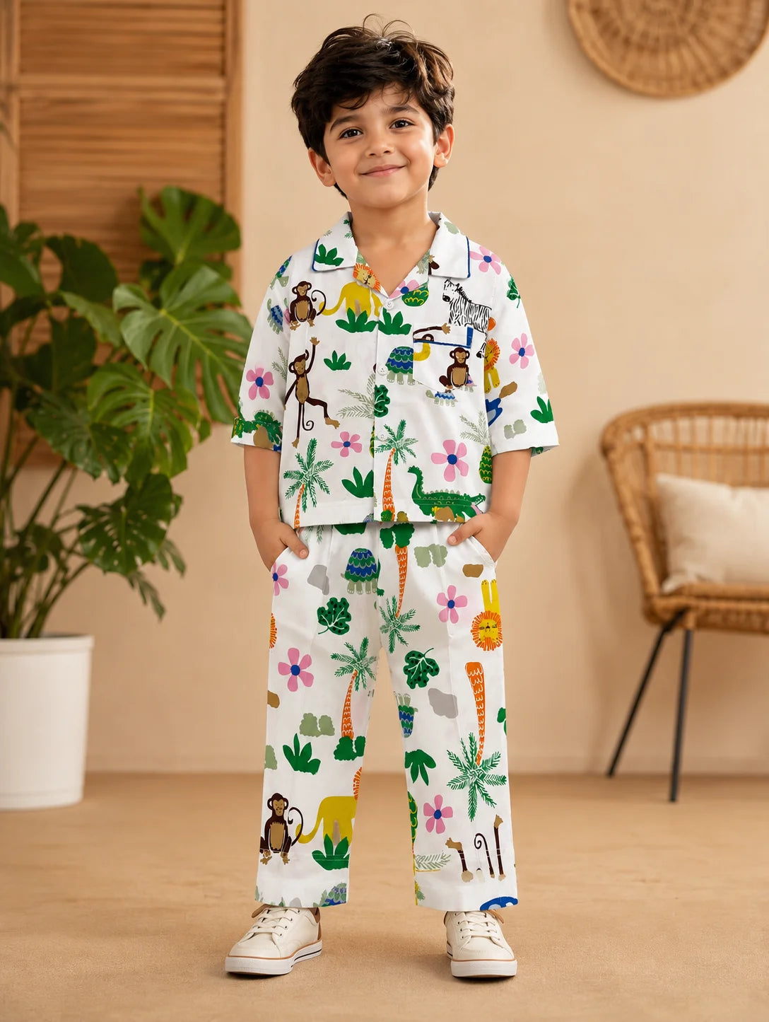 Cozy Sleepwear Set for Kids – Soft & Comfortable | 1–6 Years