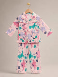 Cozy Sleepwear Set for Girls – Soft & Comfortable | 1–6 Years