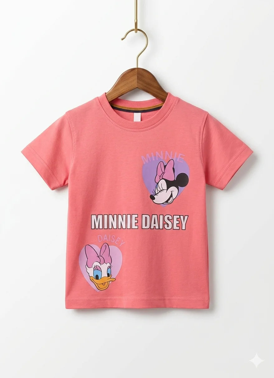 Minnie Mouse Summer T-Shirt – Soft & Comfortable | 2 - 12 Years