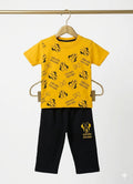 Comfortable Girls' Casual Pajama Set – Soft & Comfortable | 1–10 Years