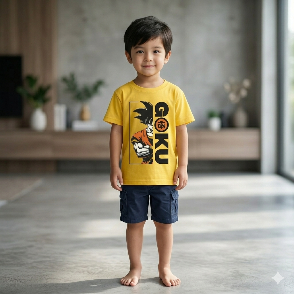 Kids T-Shirt – Premium Cotton | Soft & Comfortable | 1–10 Years