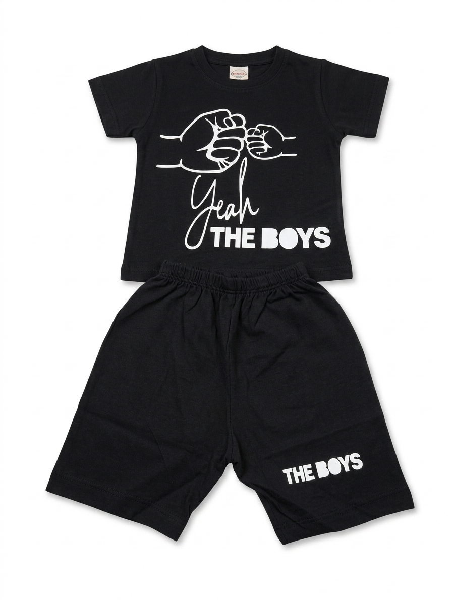 Kids T Shirt With Shorts – Premium Quality Summer Stuff Soft & Comfortable | 1–10 Years