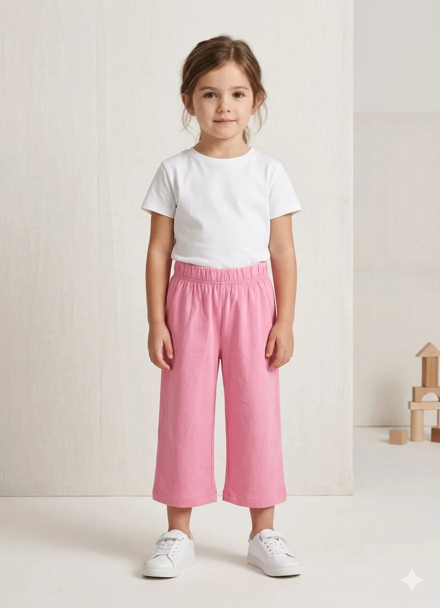 Girls Culottes Plazo Summer Stuff – Soft & Comfortable | 2–12 Years