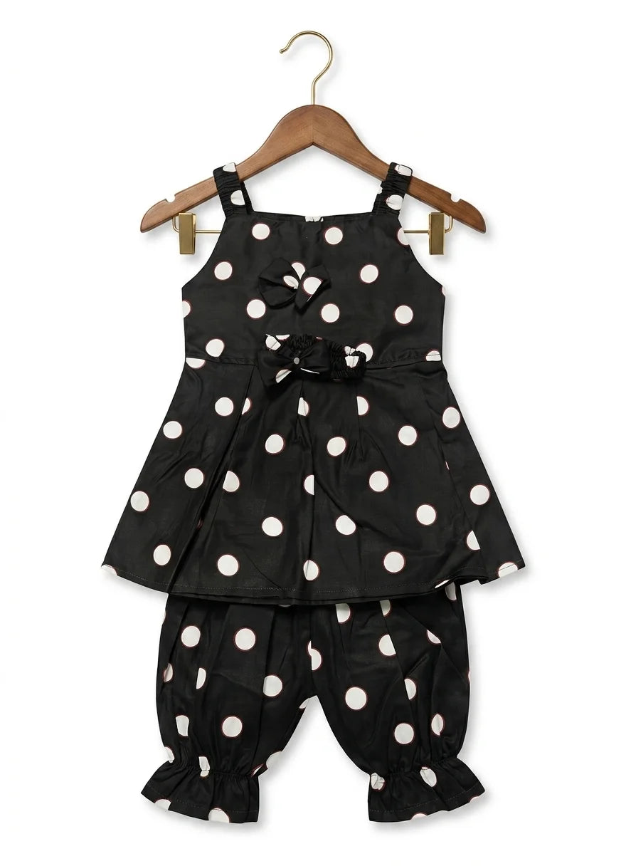 Sleeveless Two-Piece With Nicker Summer Set With Head Band  – Soft & Comfortable | 1-3 Years