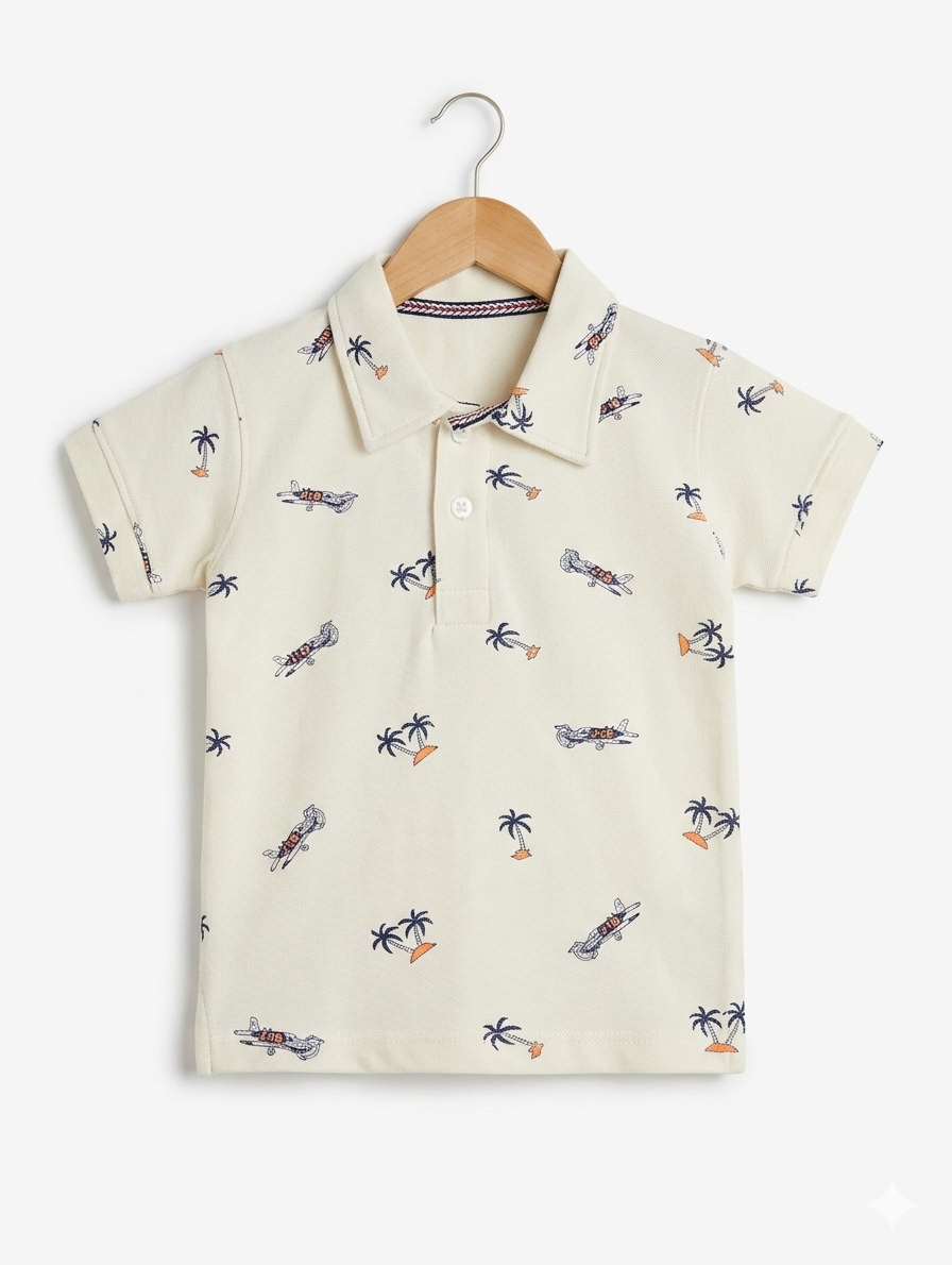 Kids Polo T Shirt – Premium Quality Summer Stuff Soft & Comfortable | 2–10 Years