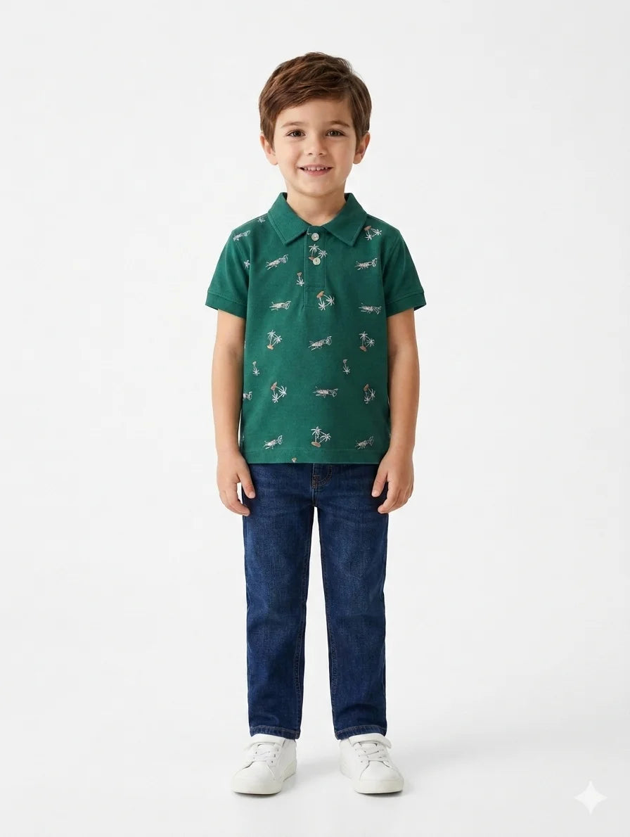 Kids Polo T Shirt – Premium Quality Summer Stuff Soft & Comfortable | 2–10 Years