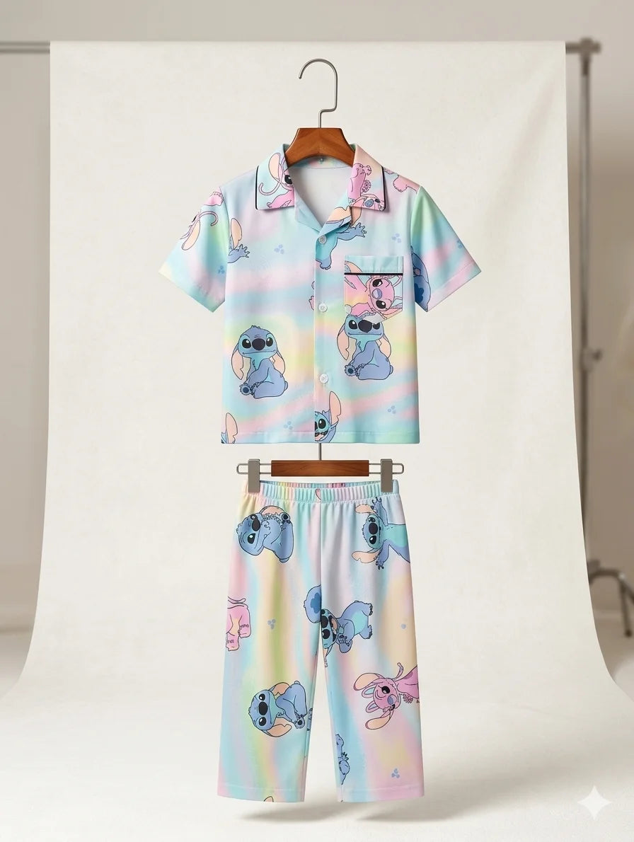 Cozy Sleepwear Set for Girls – Soft & Comfortable | 1–6 Years