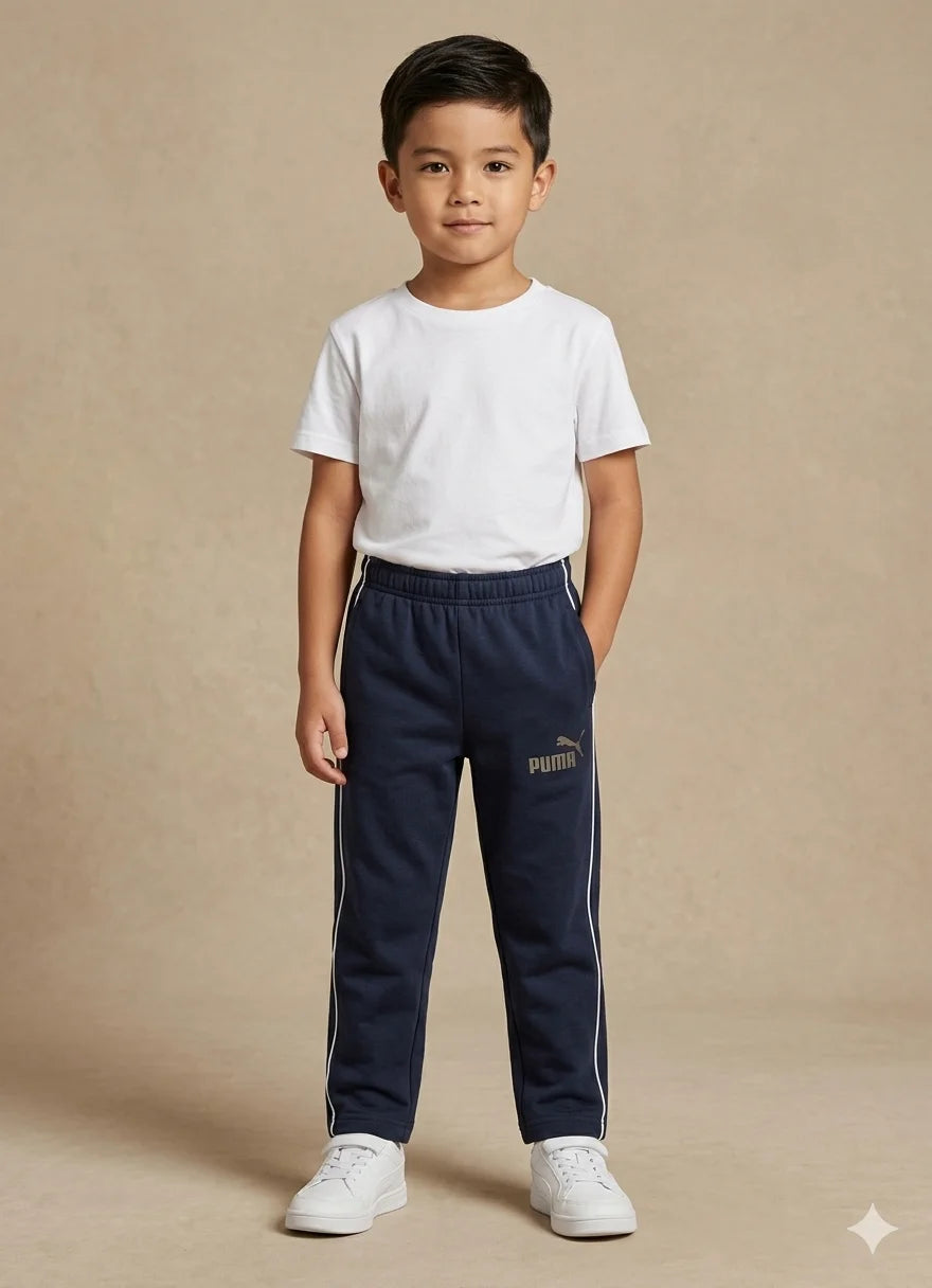 Premium Kids Puma Sports Track Trousers – Summer Stuff Soft & Comfortable | 1–8 Years