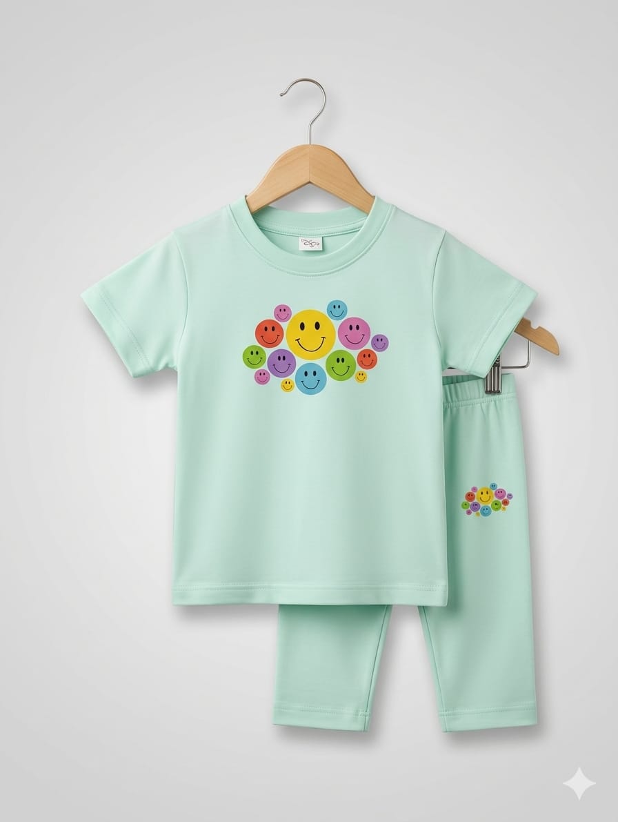 Kids T Shirt With Trouser – Premium Quality Summer Stuff Soft & Comfortable | 1–10 Years