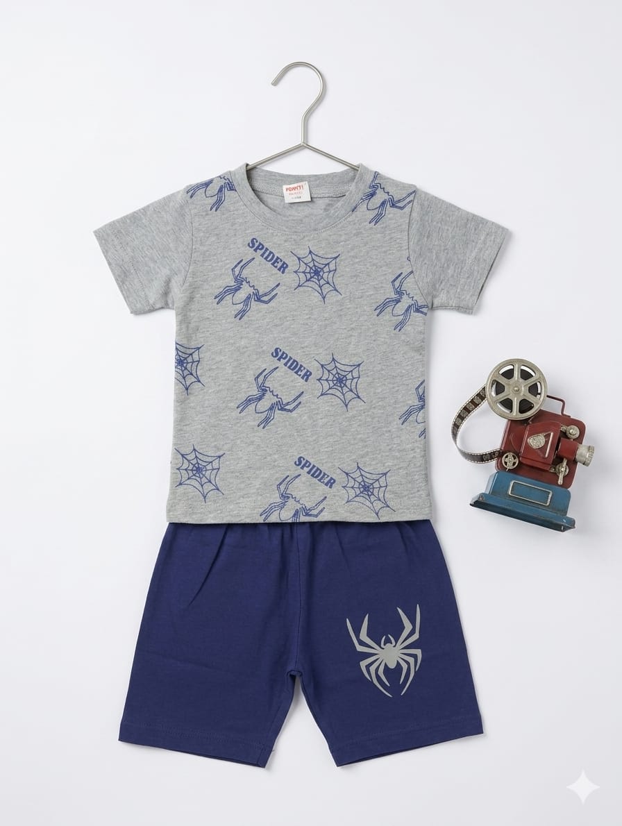 Kids T Shirt With Short – Premium Quality Summer Stuff Soft & Comfortable | 1–10 Years