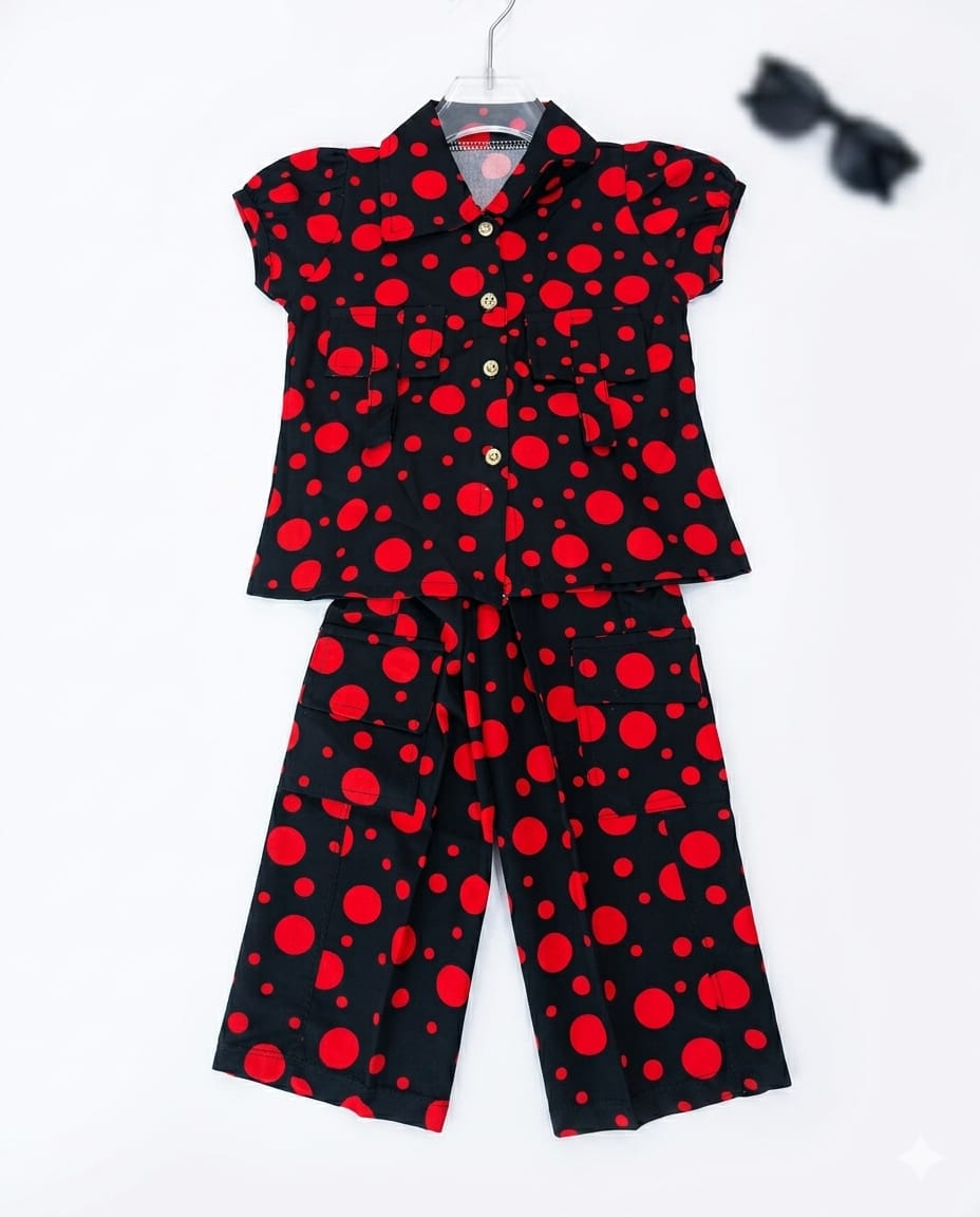 Girls Polca Dot Dress – Premium Quality Summer Stuff Soft & Comfortable | 1 – 5 Years