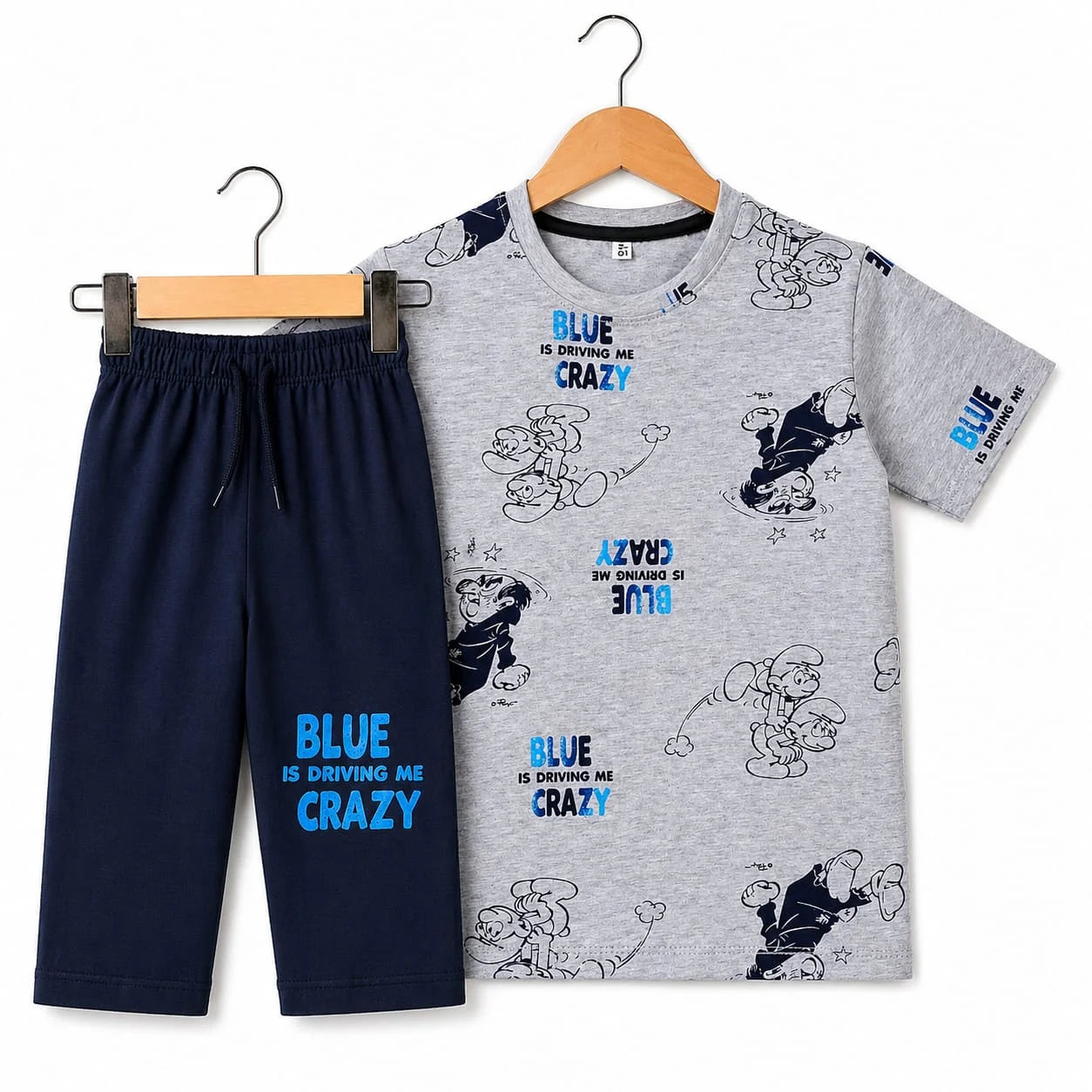 Boys T-Shirt With Shorts – Summer Stuff Soft & Comfortable | 1–10 Years