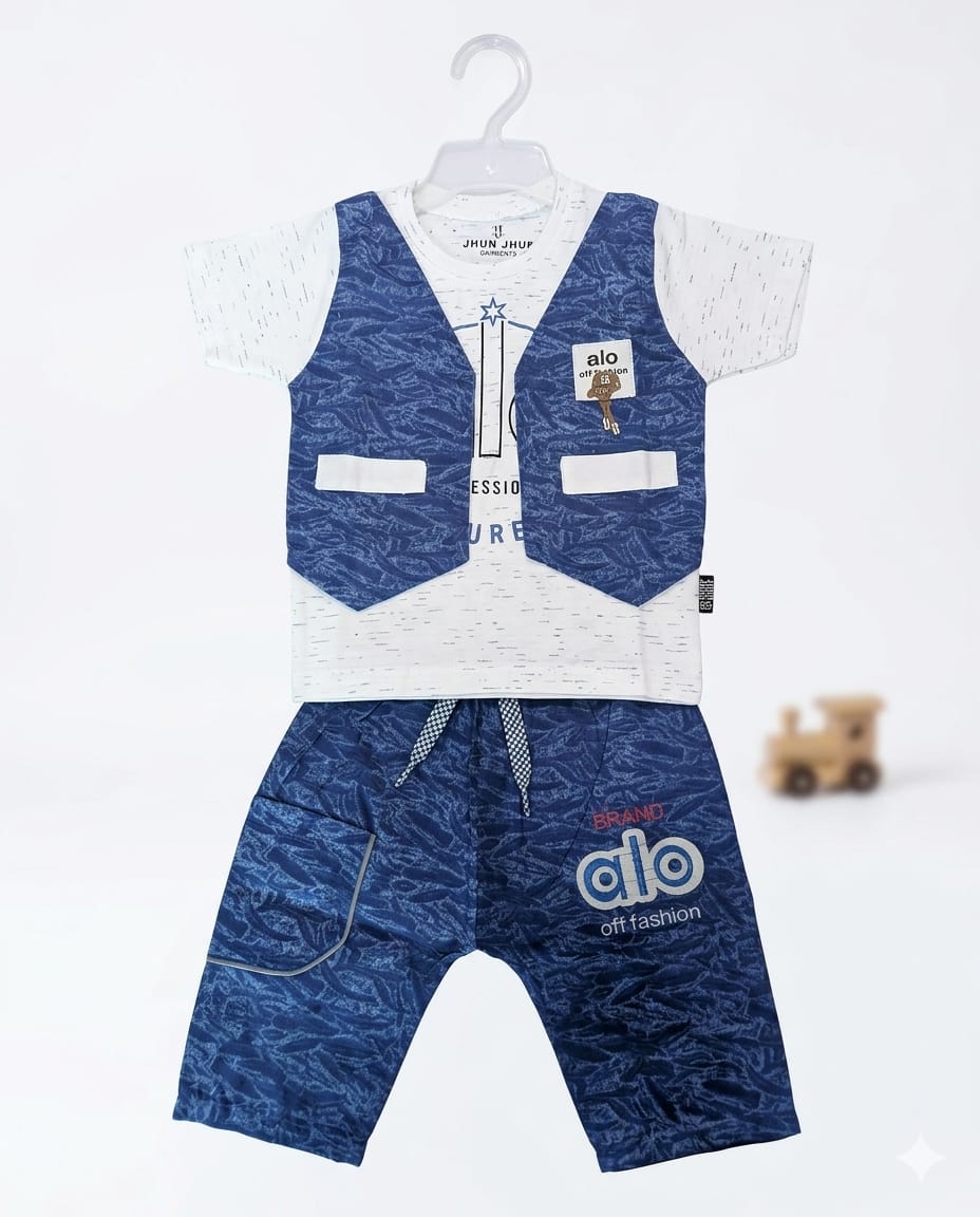 3 Piece Suit – Premium Quality | Soft & Comfortable | 6 Months– 2 Years