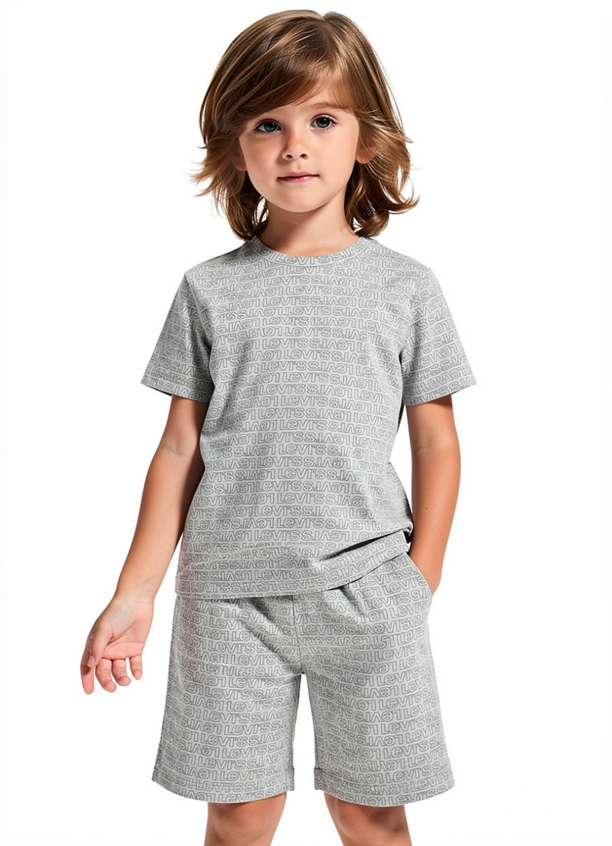 Levis T Shirt With Shorts – Summer Stuff Soft & Comfortable | 1–12 Years
